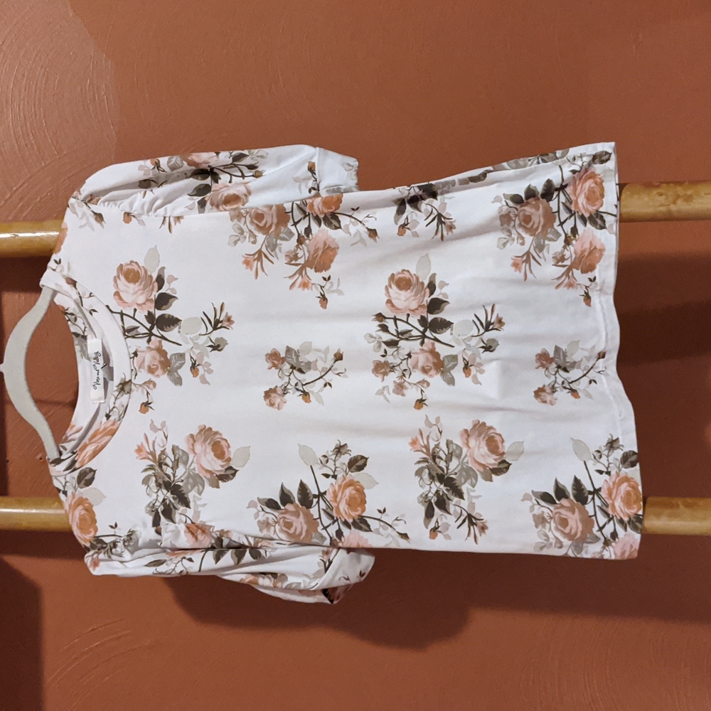 Women's floral blouse